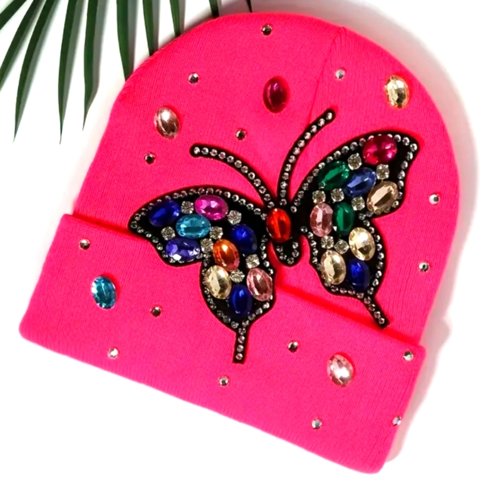 Rhinestone Fall Hat